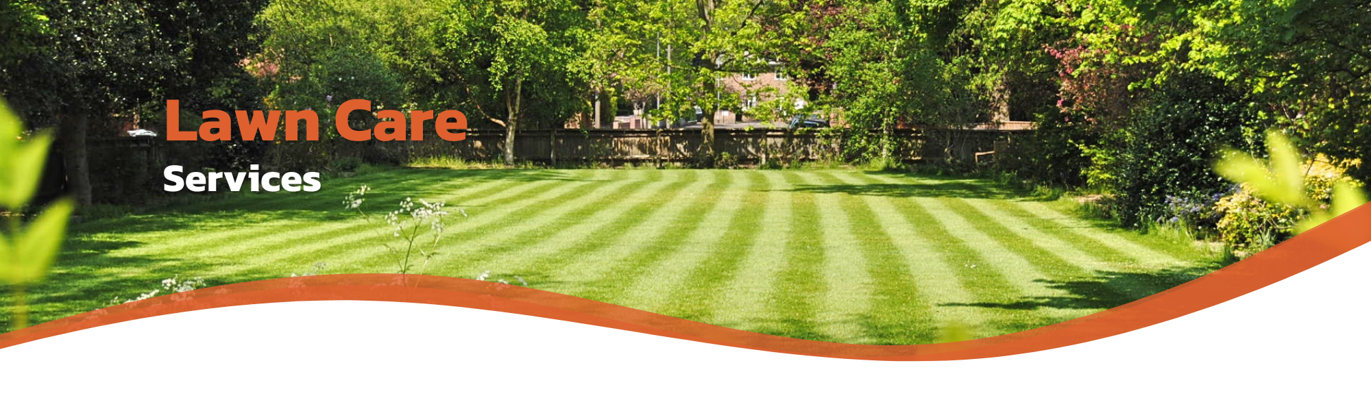 mowed lawn